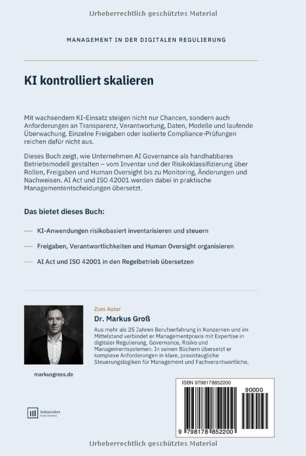 Rückseite KI-Governance
